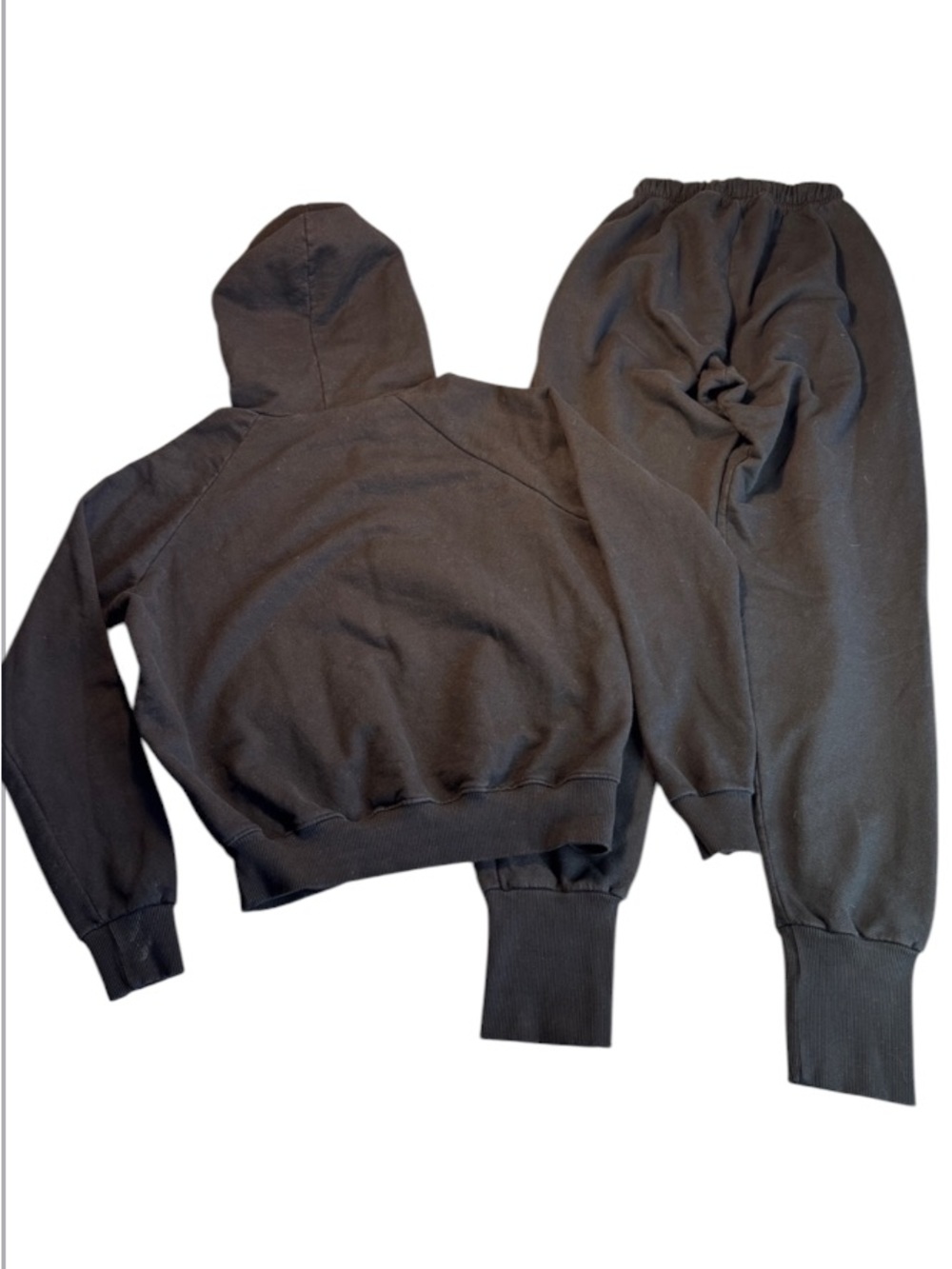 Big Bud Press Classic Sweatpants Joggers(XS) and Hoodie(P) Set Black Unisex - Picture 2 of 14